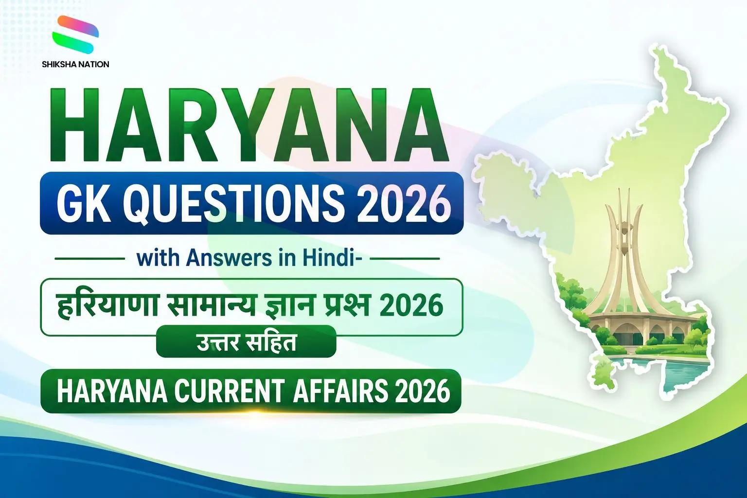 Haryana GK Question 2026 in Hindi with Answers Haryana GK Question 2026 in Hindi with Answers