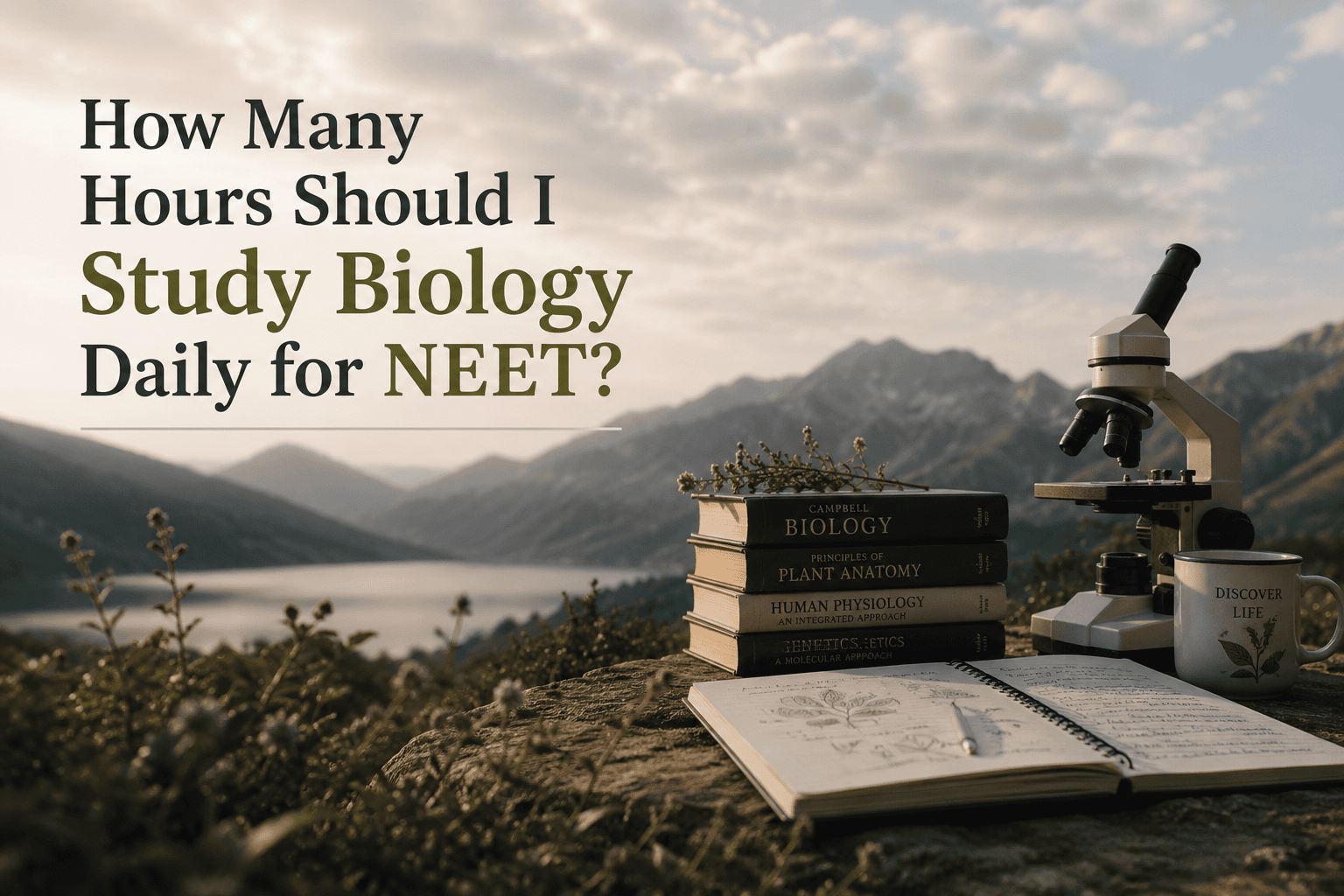 How Many Hours Should I Study Biology Daily for NEET?