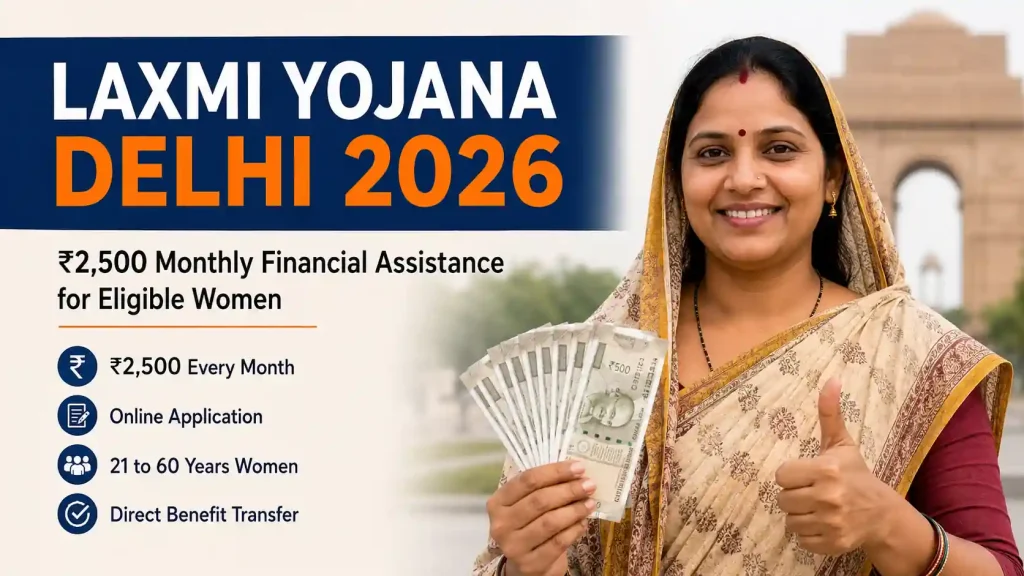 Laxmi Yojana Delhi 2026